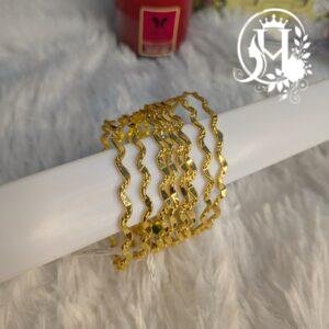 Gold Plated Bangles