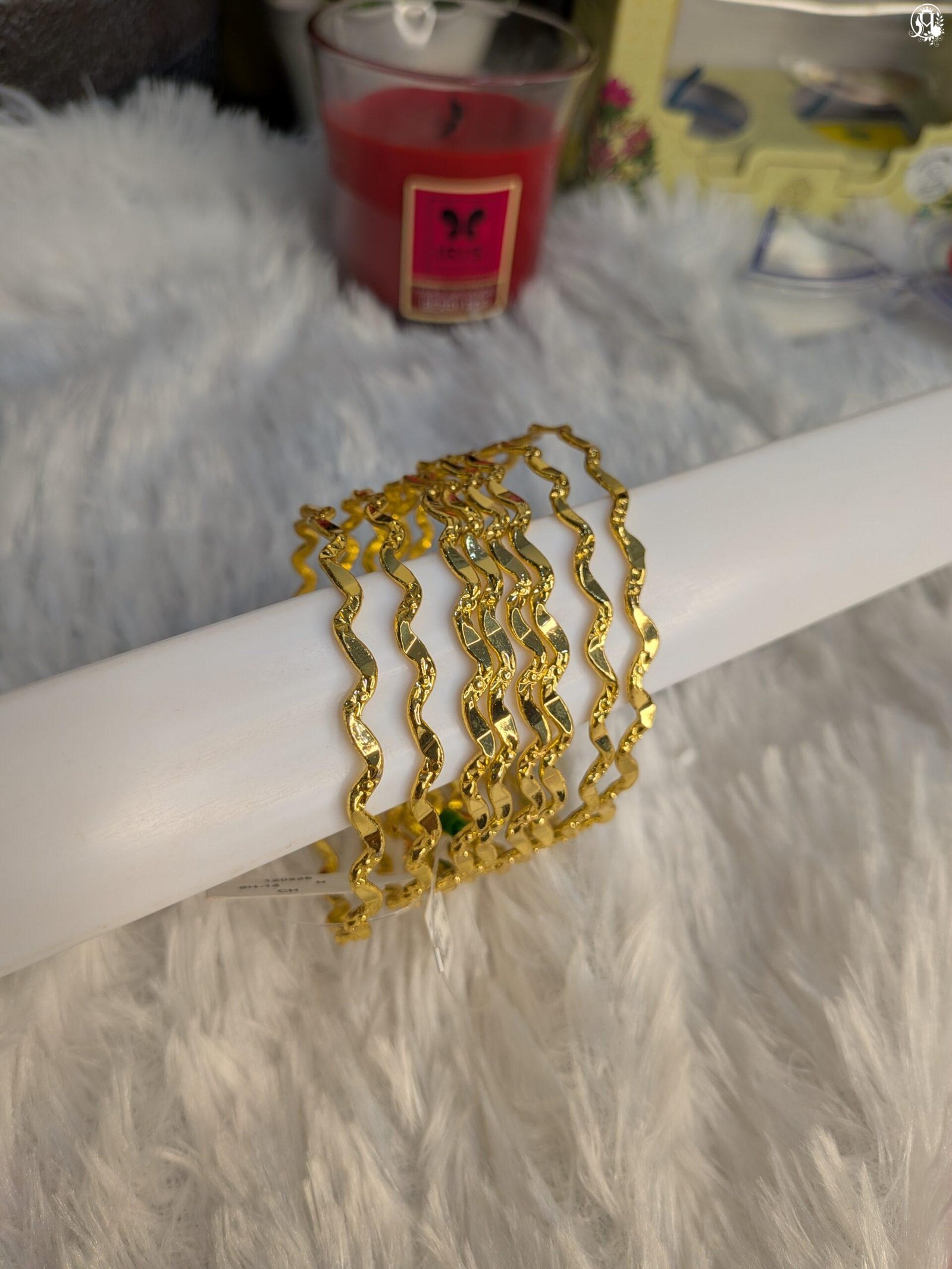 Gold Plated Bangles