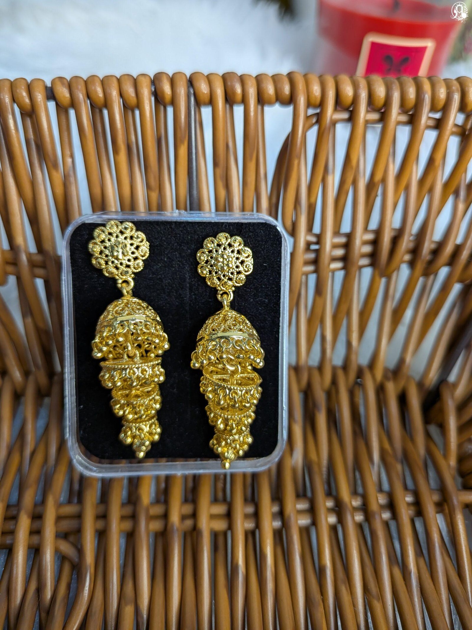 Gold Plated Step Jhumka