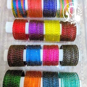 Dark Raindrop Bangles