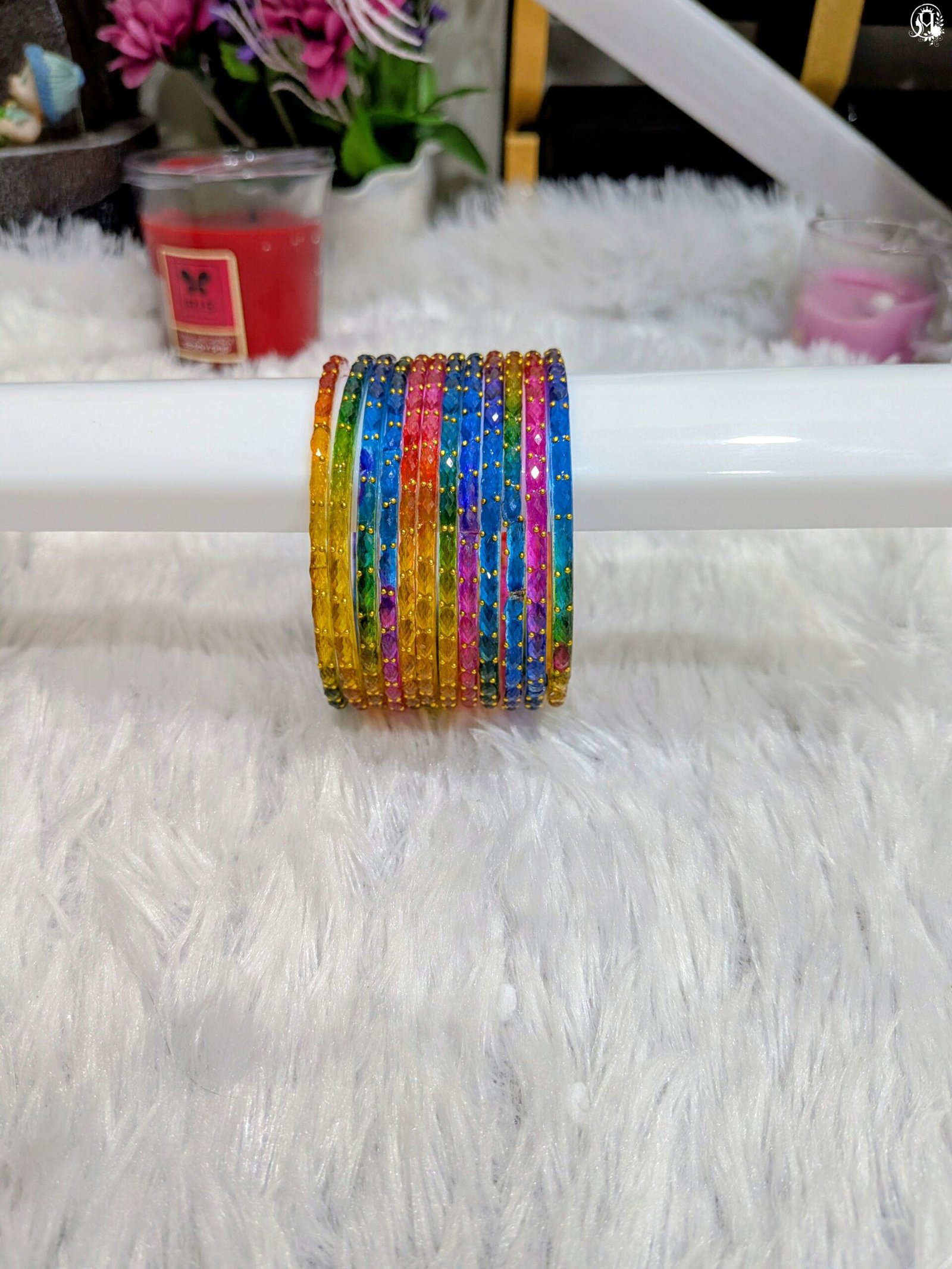 Dark Raindrop Bangles - Image 2