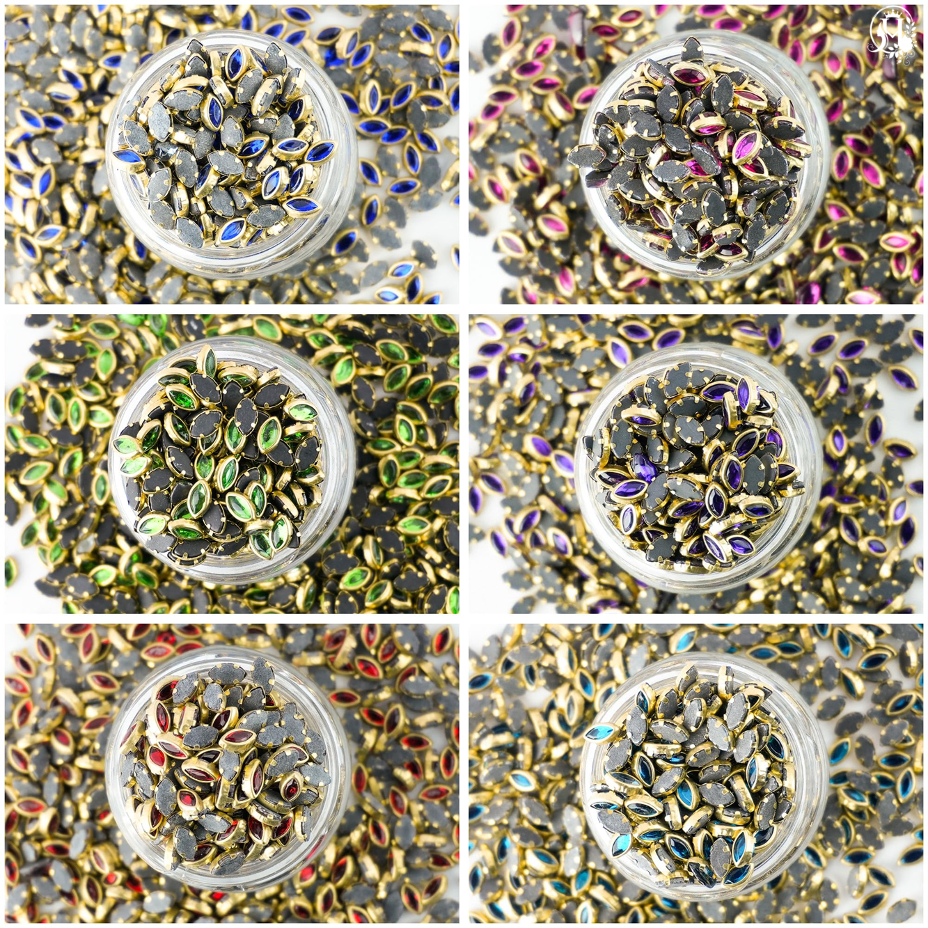 Eye Shape Kundan