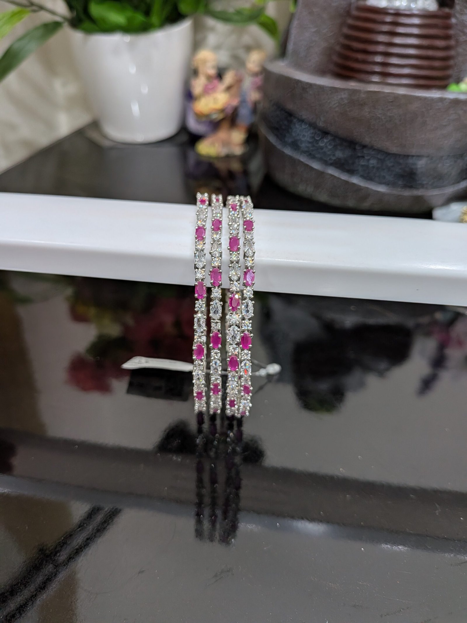 AD American Diamond Bangles