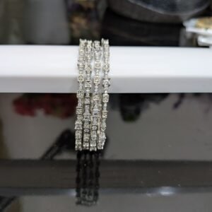 AD American Diamond Bangles