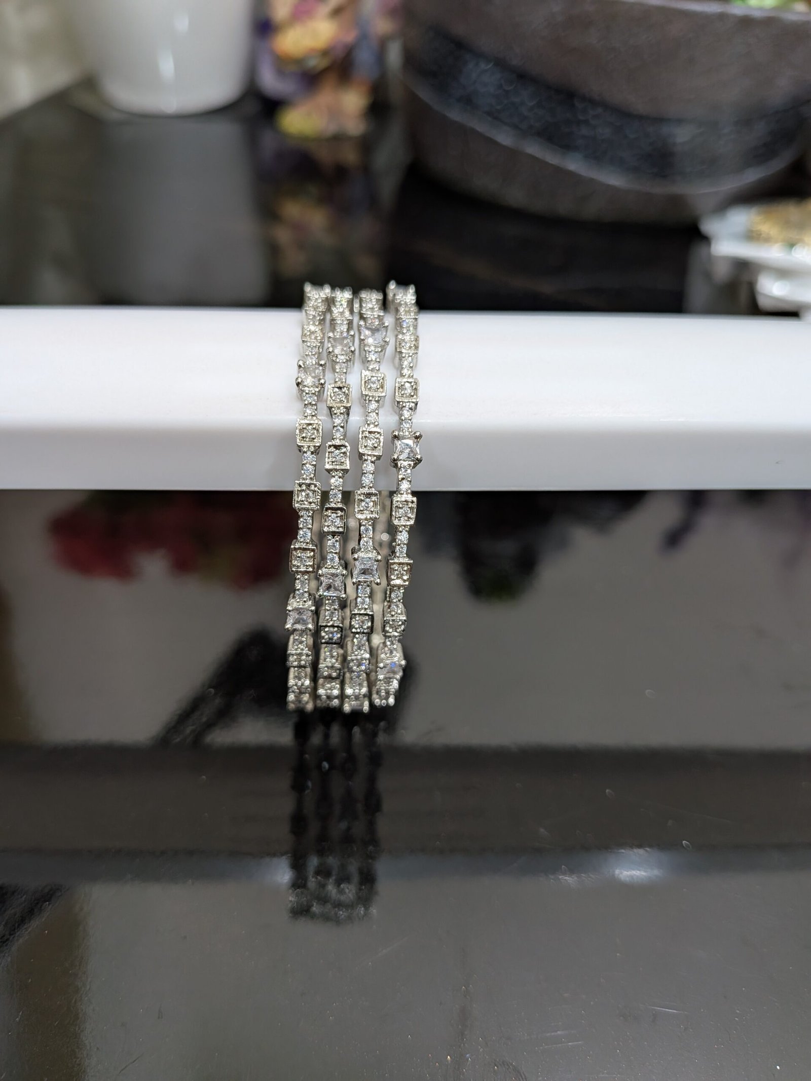 AD American Diamond Bangles