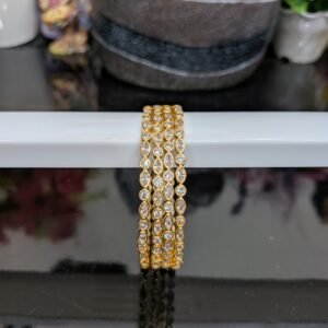 AD American Diamond Bangles