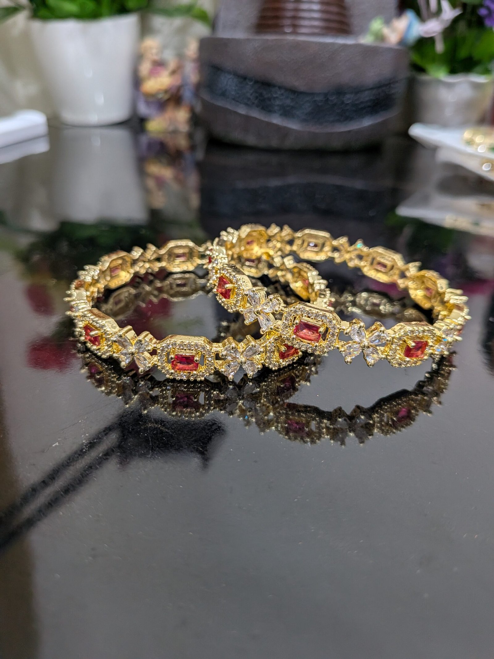 AD American Diamond Bangles - Image 2