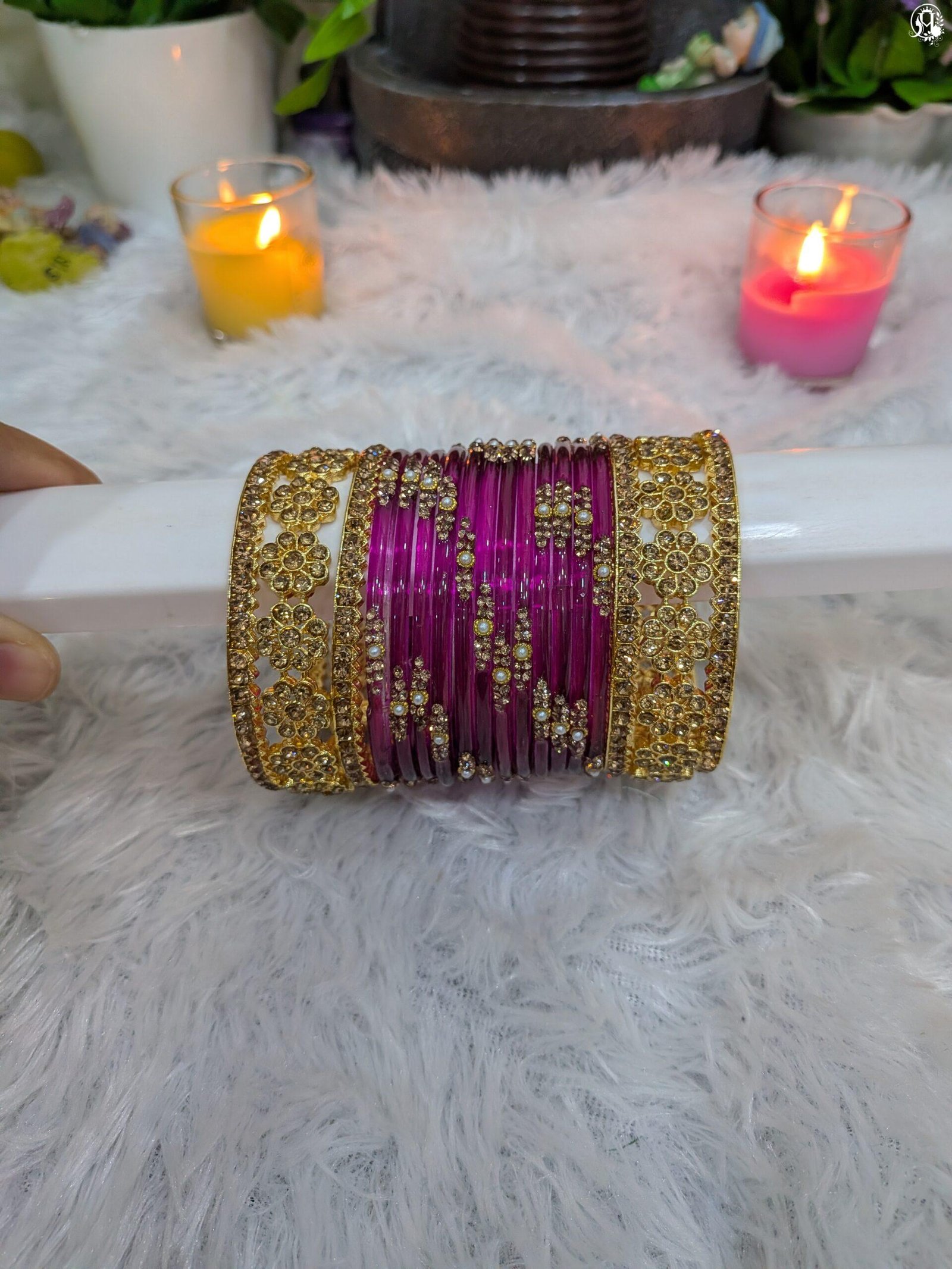 Apsara Combo Set Bangles - Image 3
