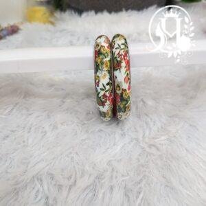 Floral Decoupage Bangles