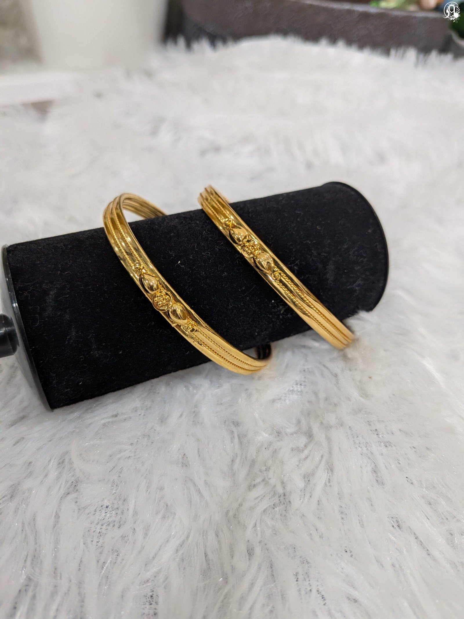 Floral Mango Daily Wear Bangles - Image 3