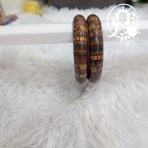 Geometric Folk Art Bangles