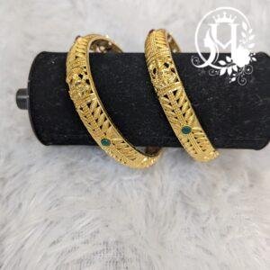 Goddess Lakshmi Mesh Temple Bangles