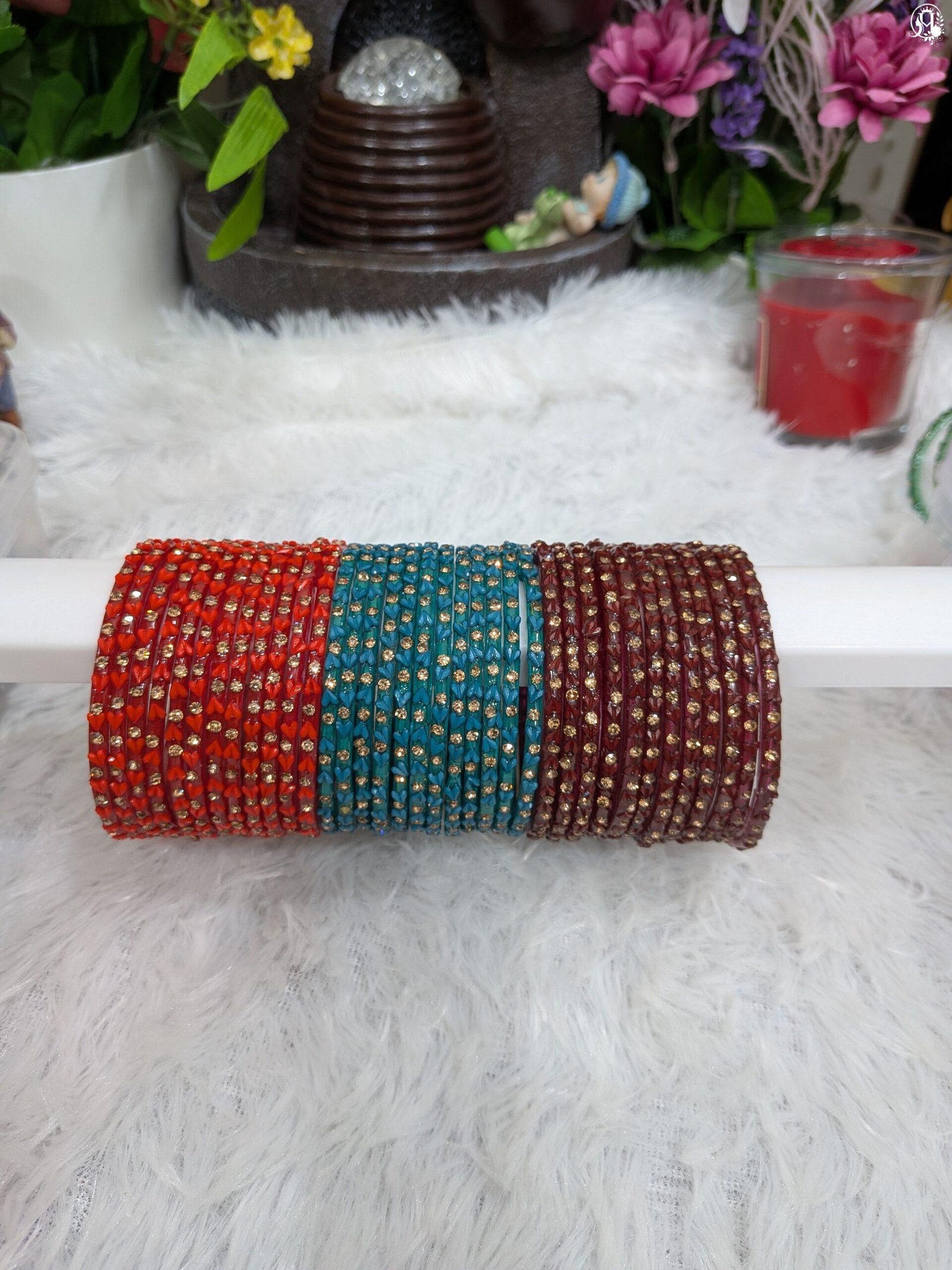 Heart Glass Bangles - Image 2