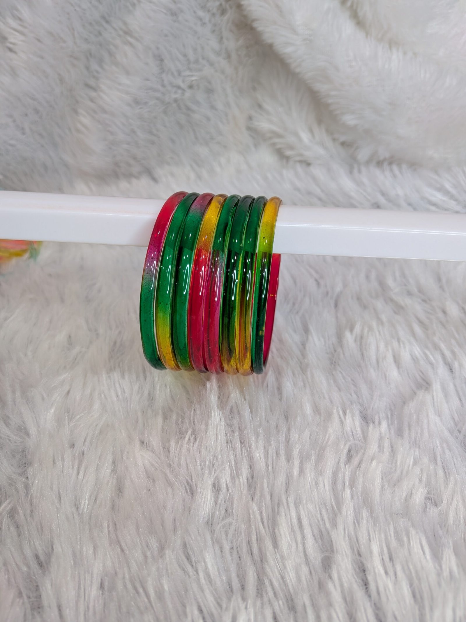 Premium Jelly Glass Bangles 4MM - Image 6