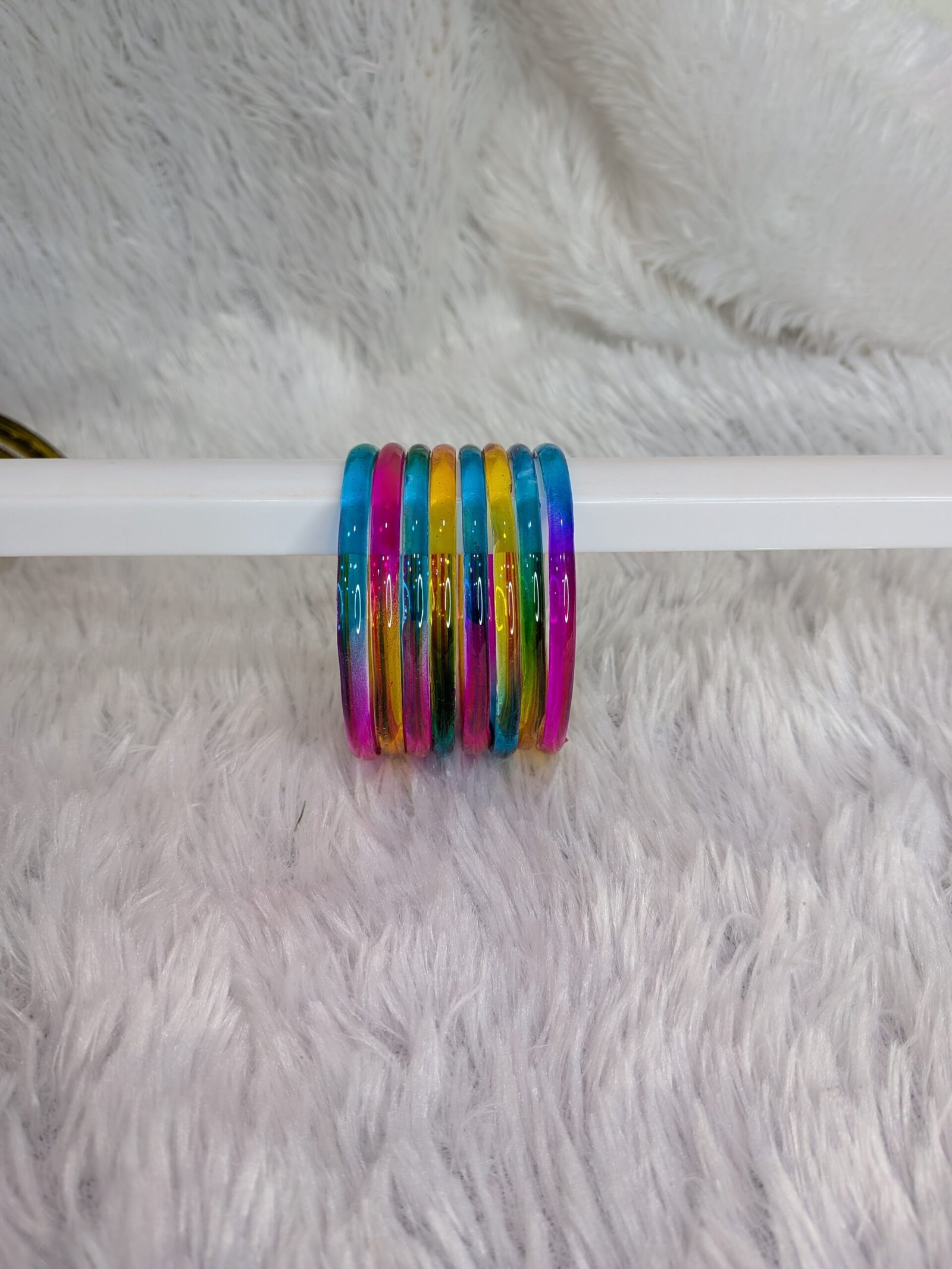 Premium Jelly Glass Bangles 4MM - Image 5