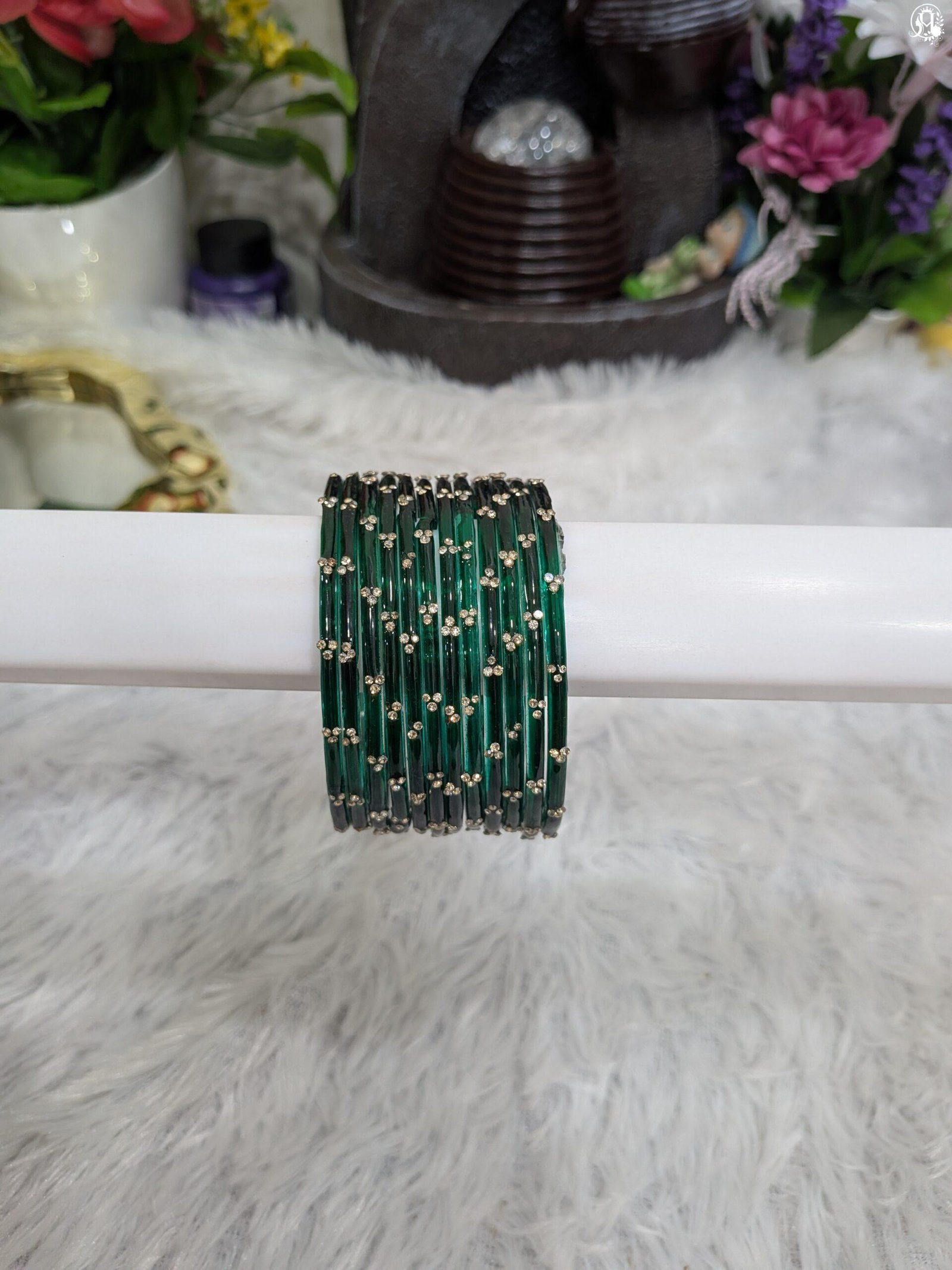 Jelly Raindrop Glass Bangles - Image 13