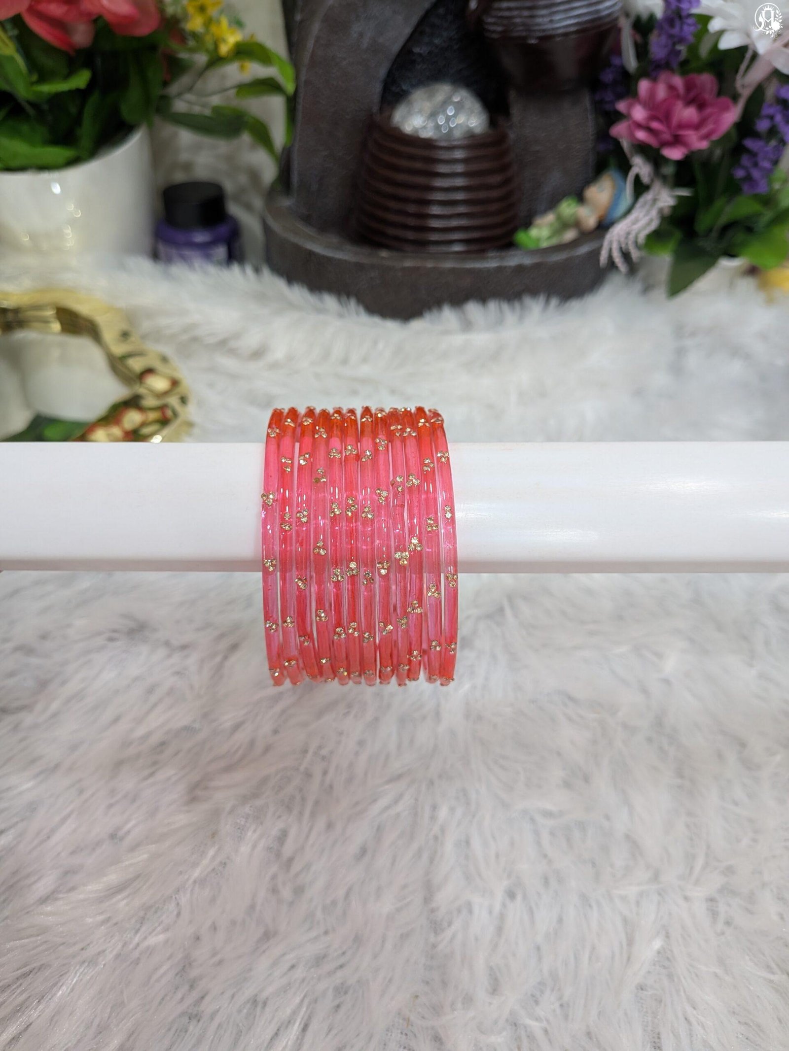 Jelly Raindrop Glass Bangles - Image 12