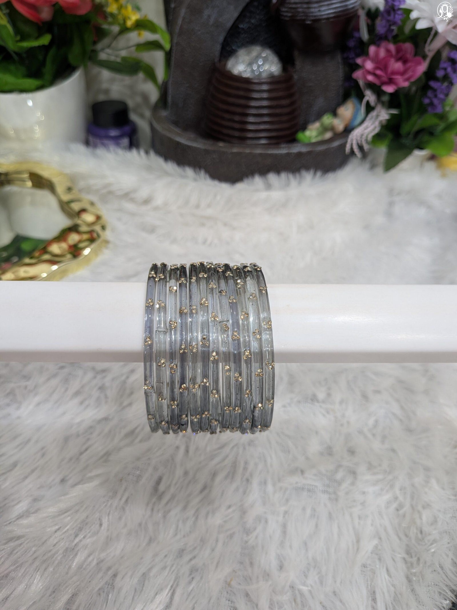 Jelly Raindrop Glass Bangles - Image 10