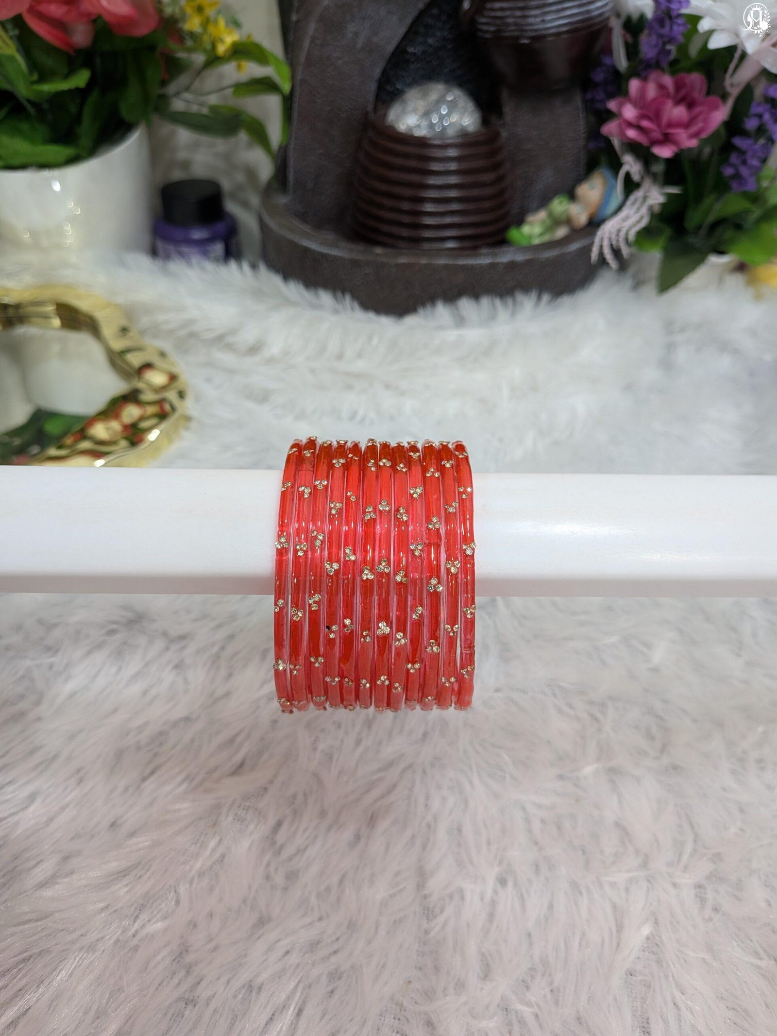 Jelly Raindrop Glass Bangles - Image 8