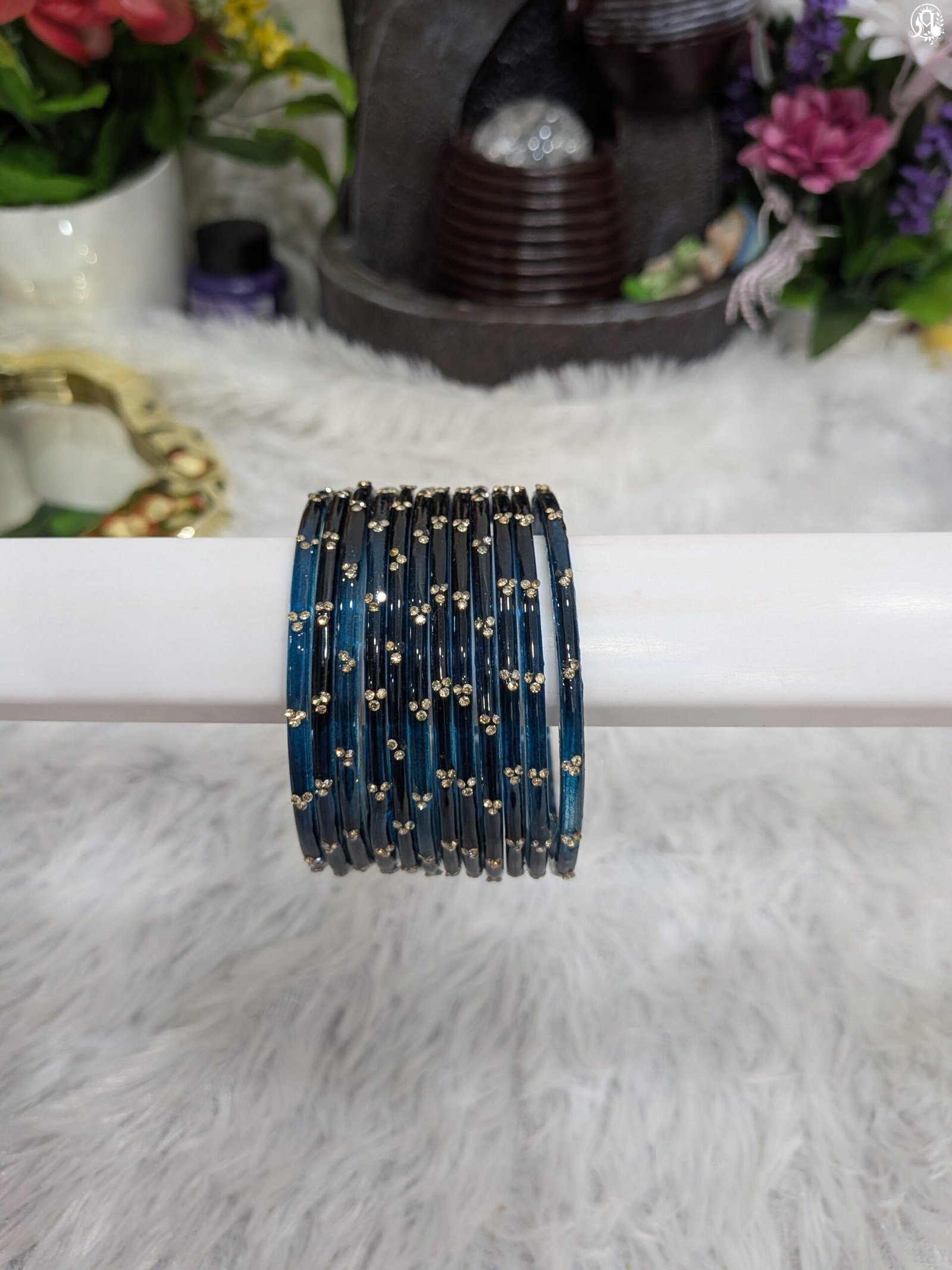 Jelly Raindrop Glass Bangles - Image 5
