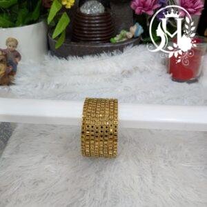 Metal Kundan Bangles