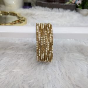 Moti Stone Kerala Glass Bangles