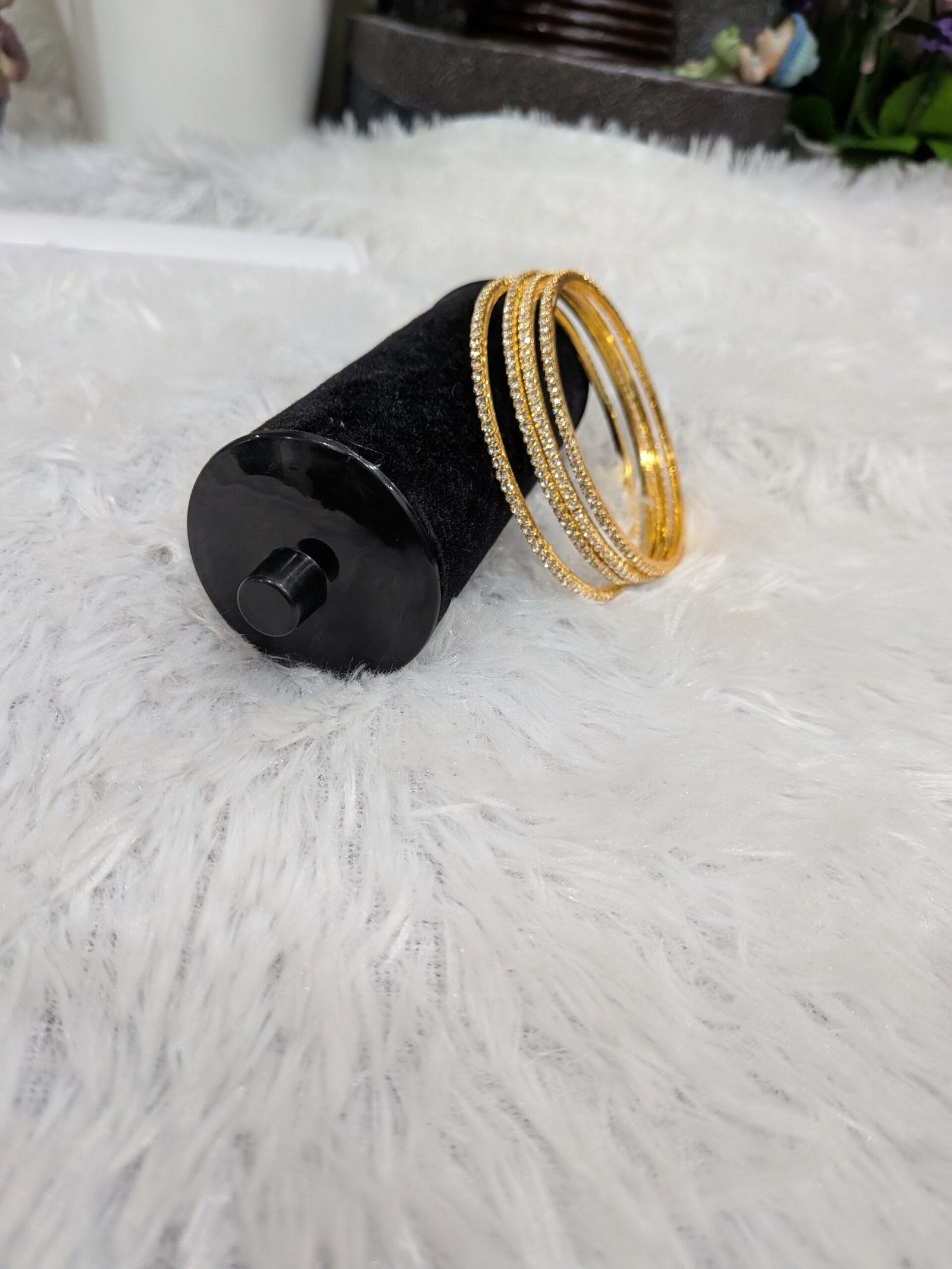 Slim American Diamond Stone Bangles