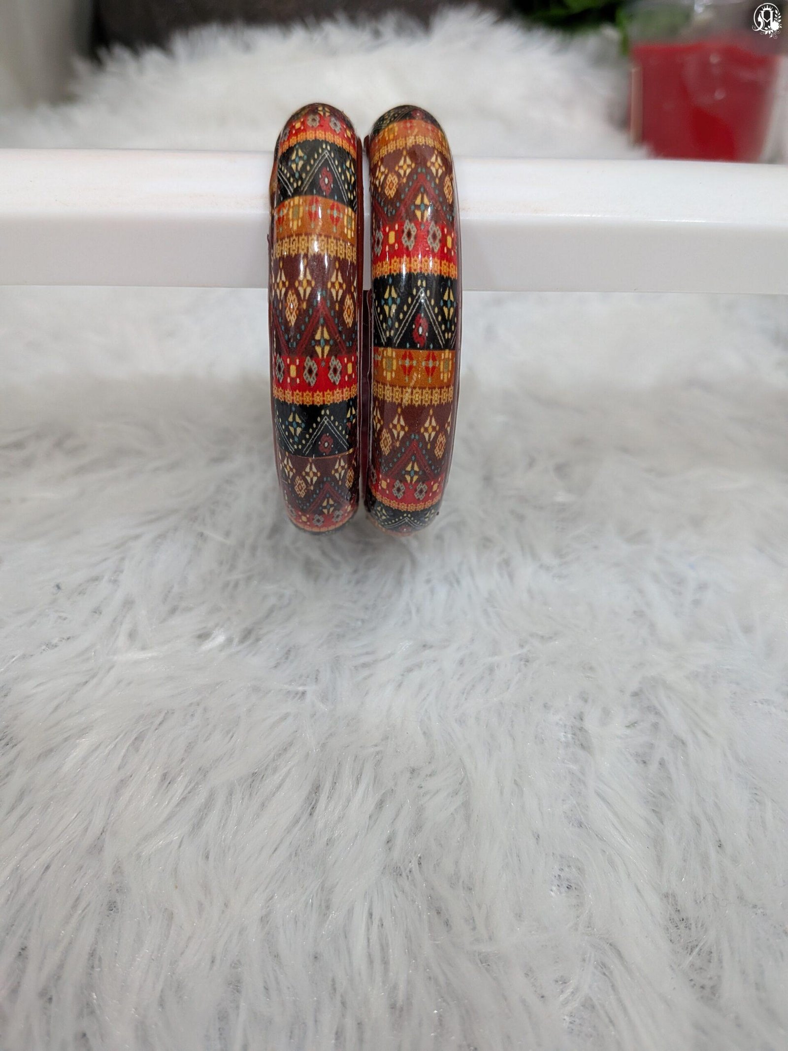 Traditional Folk Art Bangles - Image 3