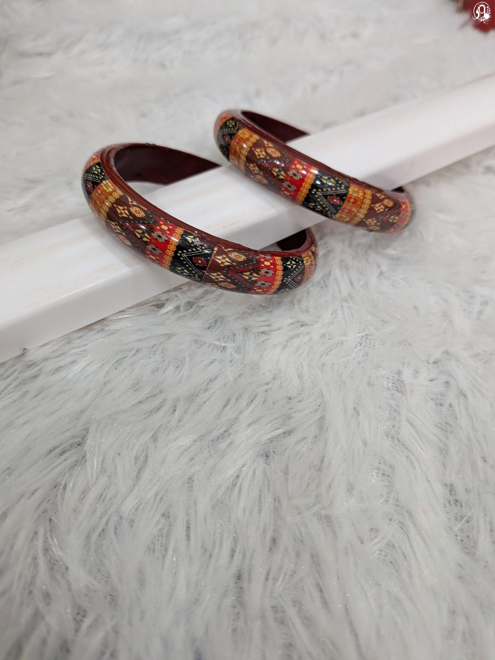 Traditional Folk Art Bangles - Image 2
