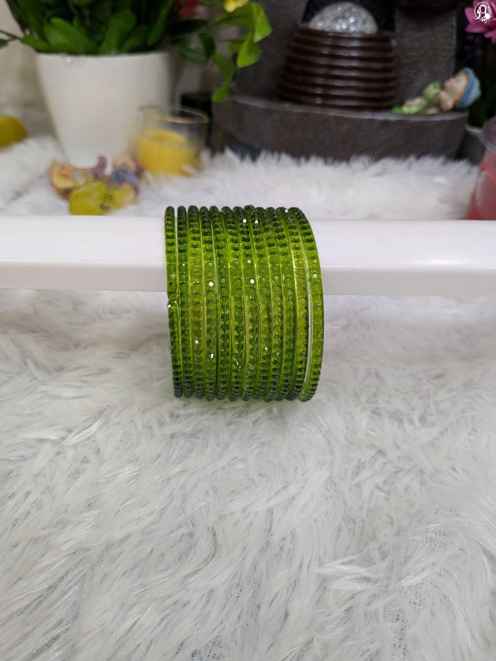 Waterdrop Glass Bangles - Image 4