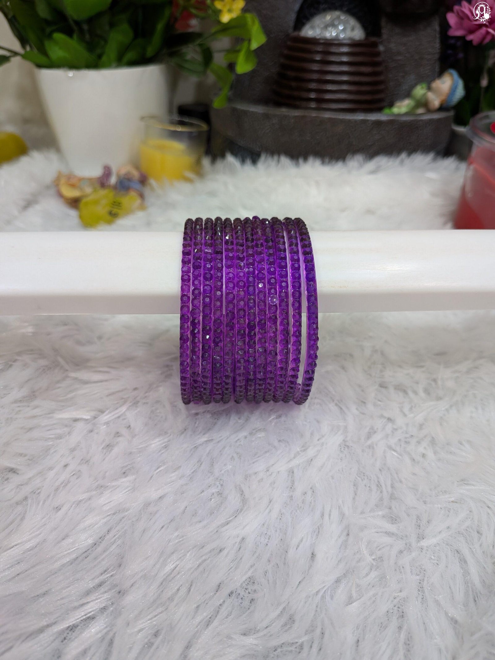 Waterdrop Glass Bangles - Image 3