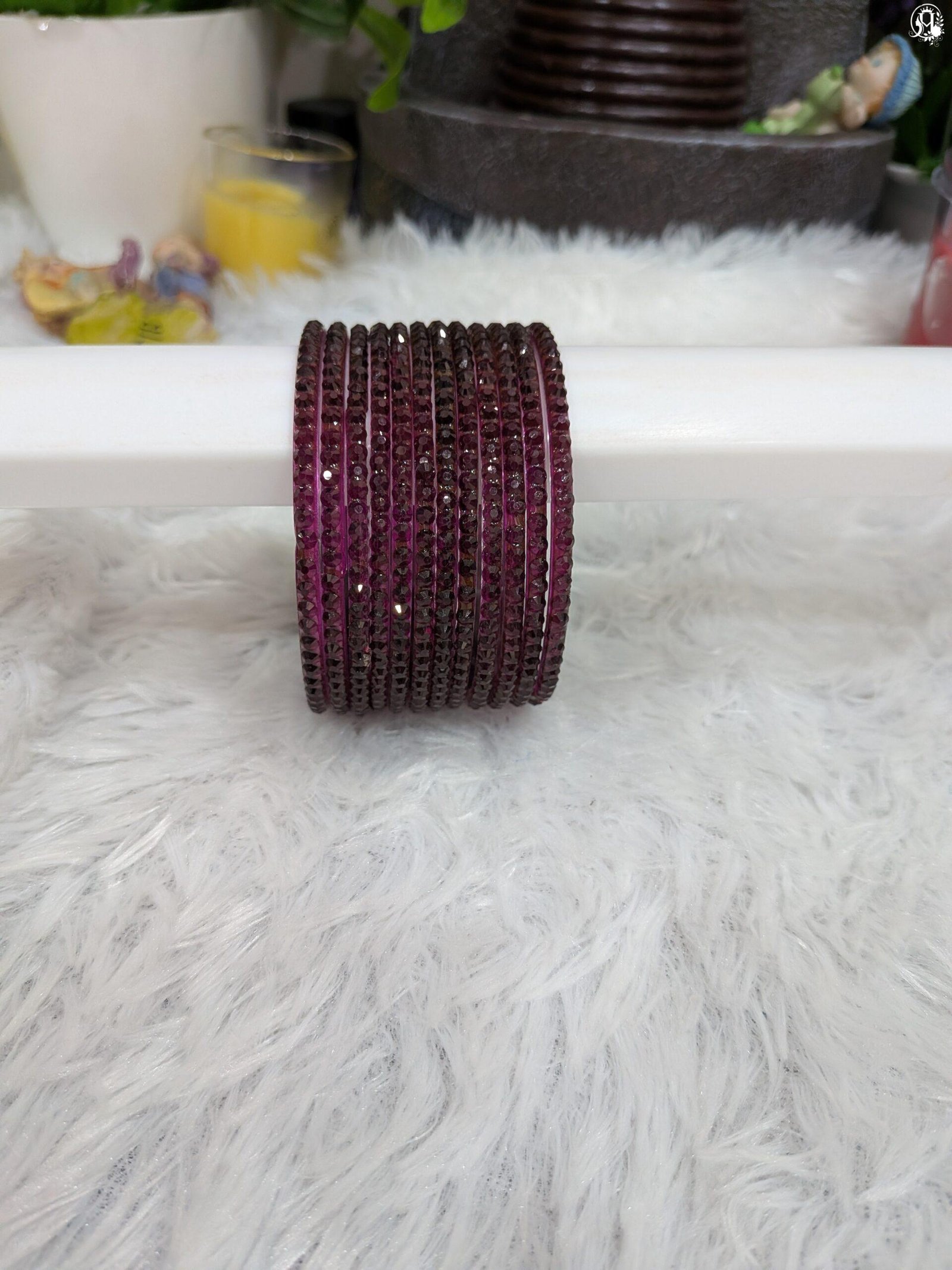 Waterdrop Glass Bangles - Image 2