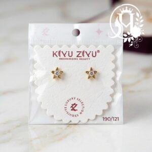 Star Ball-Back Anti-Tarnish Stud